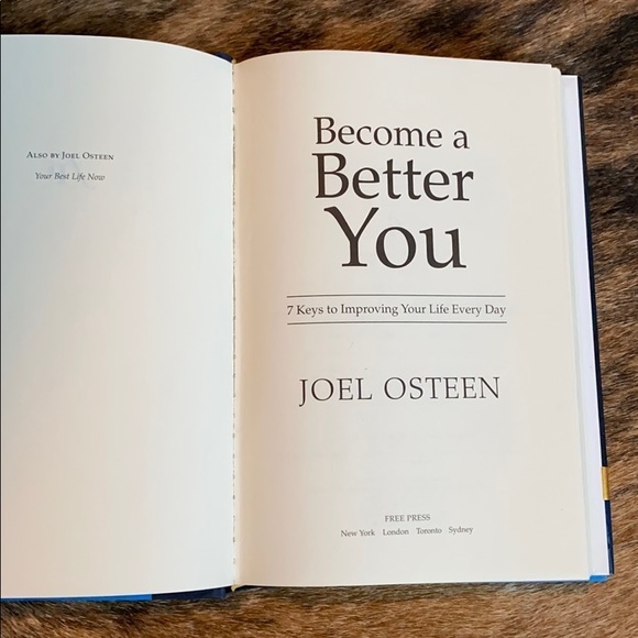 Become A Better You Joel Osteen Book Religion - Picture 3 of 4